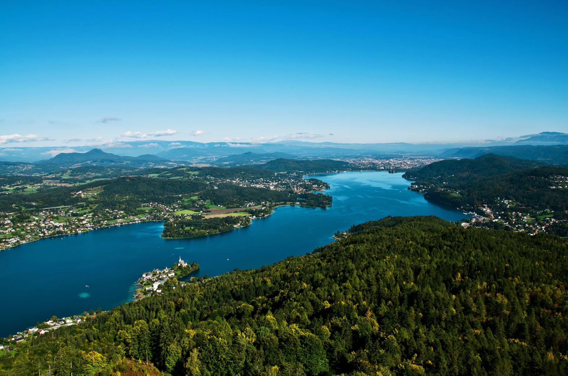 Wörthersee oder steirische Weinberge